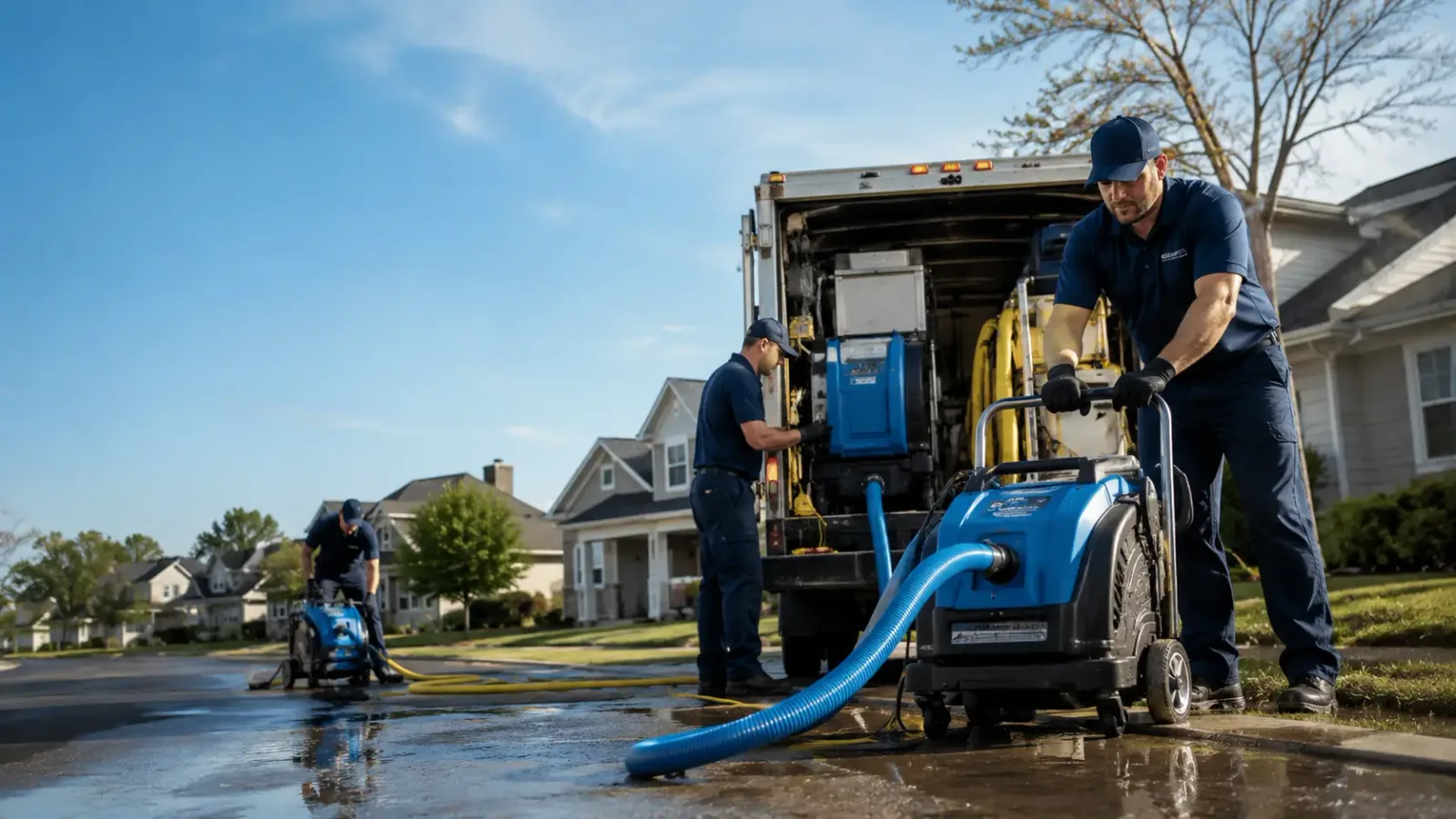 Flood Damage Cleanup in Lane City, TX
